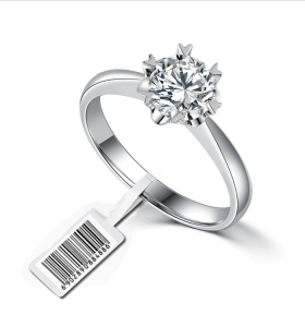 UHF RFID Yapışkanlı Kuyum Etiketi 10 Adet  - BR0517